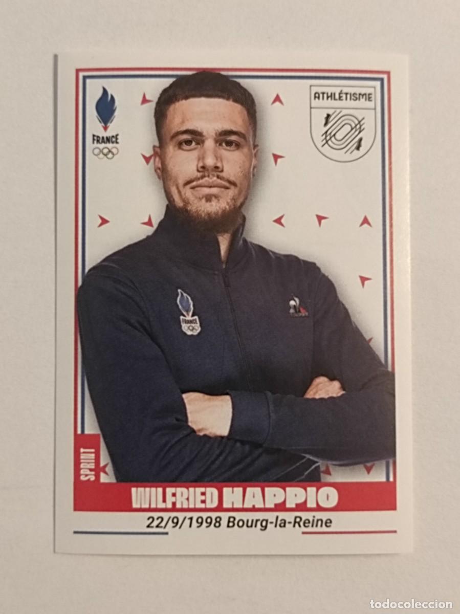 Coleccionismo deportivo: #48 HAPPIO (ATLETISMO) OFICIAL EQUIPO FRANCIA JUEGOS OLIMPICOS PARIS 2024 PANINI