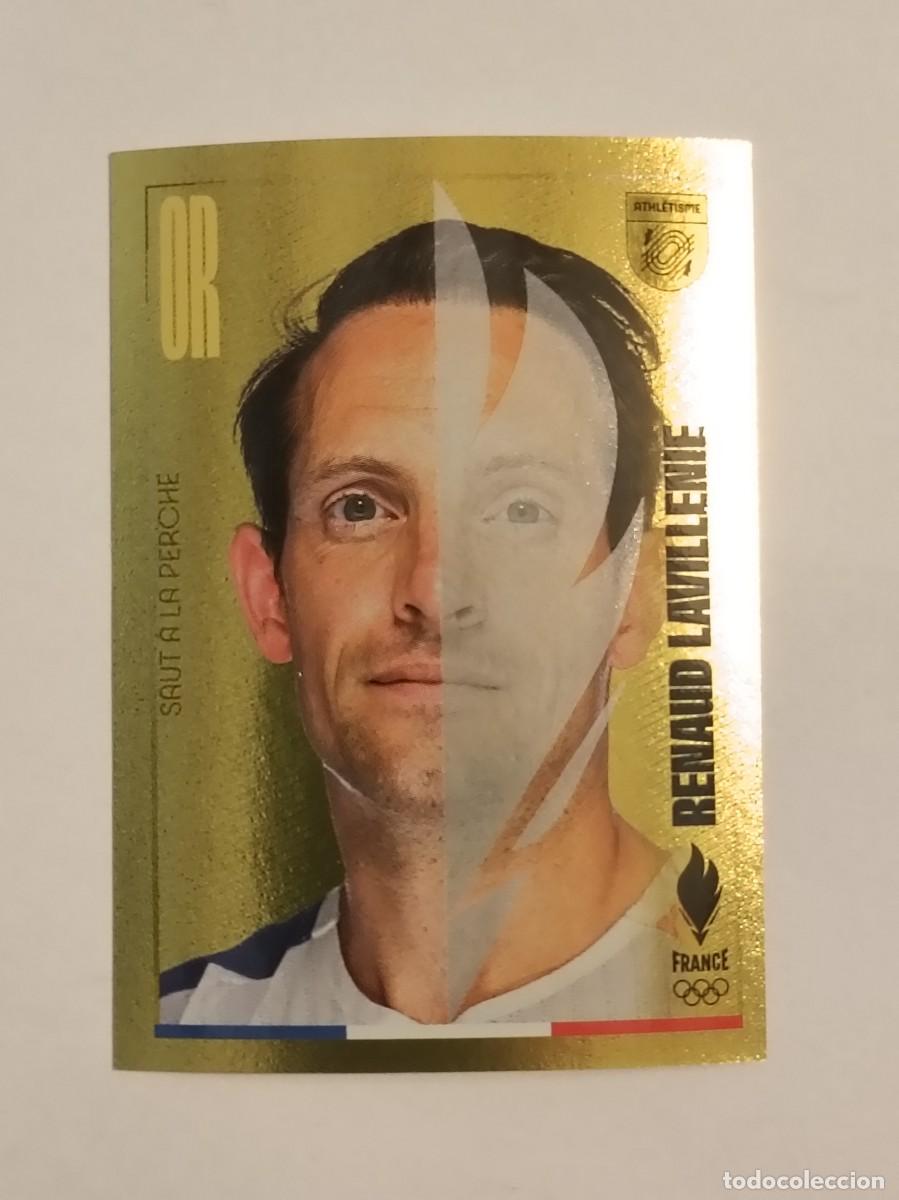 Coleccionismo deportivo: #49 LAVILLENIE (ATLETISMO) OFICIAL EQUIPO FRANCIA JUEGOS OLIMPICOS PARIS 2024 PANINI