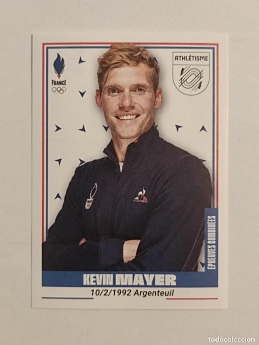 Coleccionismo deportivo: #50 MAYER (ATLETISMO) OFICIAL EQUIPO FRANCIA JUEGOS OLIMPICOS PARIS 2024 PANINI
