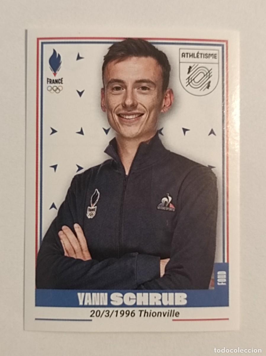 Coleccionismo deportivo: #54 SCHRUB (ATLETISMO) OFICIAL EQUIPO FRANCIA JUEGOS OLIMPICOS PARIS 2024 PANINI