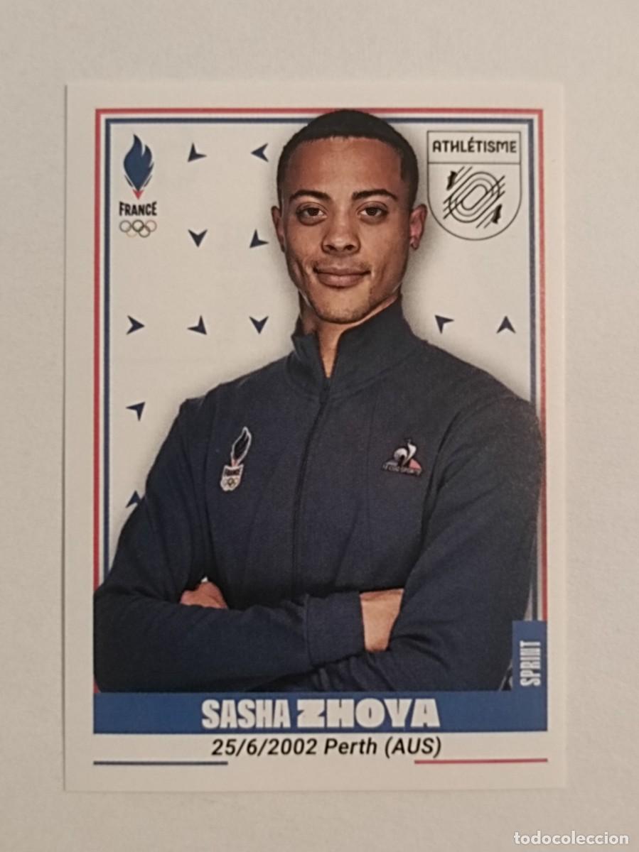 Coleccionismo deportivo: #56 ZHOYA (ATLETISMO) OFICIAL EQUIPO FRANCIA JUEGOS OLIMPICOS PARIS 2024 PANINI