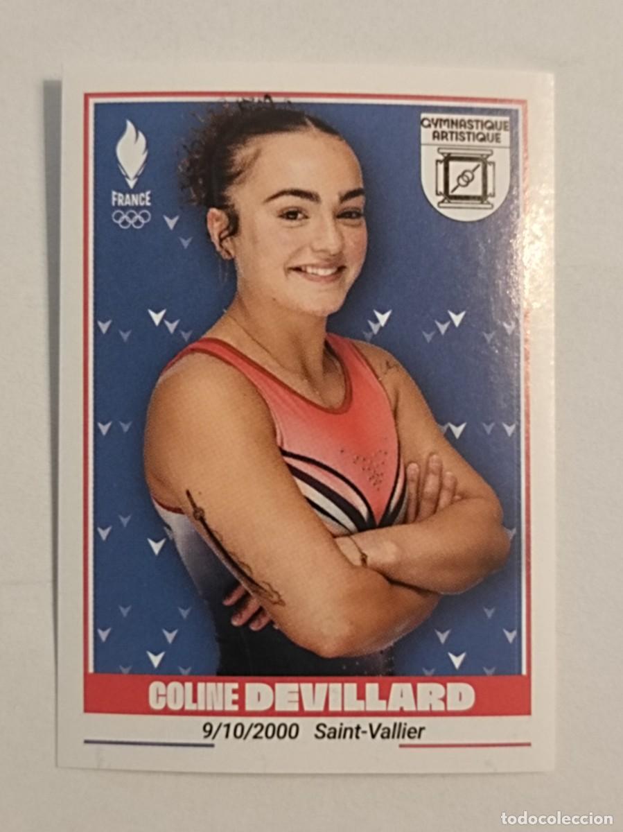 Coleccionismo deportivo: #58 DEVILLARD (GIMNASIA ARTISTICA) OFICIAL EQUIPO FRANCIA JUEGOS OLIMPICOS PARIS 2024 PANINI