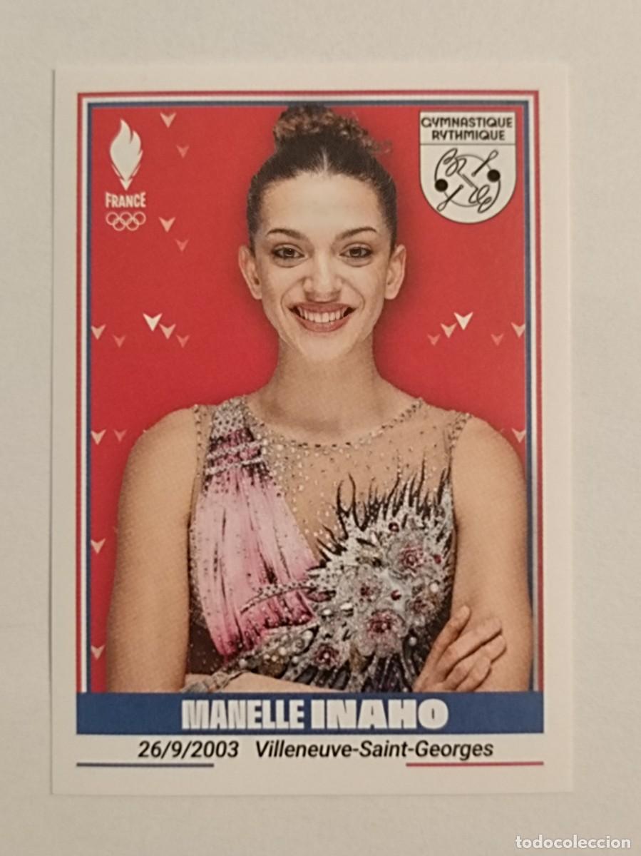 Coleccionismo deportivo: #62 INAHO (GIMNASIA RITMICA) OFICIAL EQUIPO FRANCIA JUEGOS OLIMPICOS PARIS 2024 PANINI