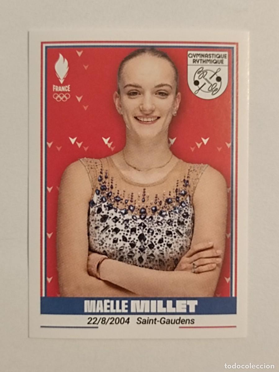 Coleccionismo deportivo: #63 MILLET (GIMNASIA RITMICA) OFICIAL EQUIPO FRANCIA JUEGOS OLIMPICOS PARIS 2024 PANINI
