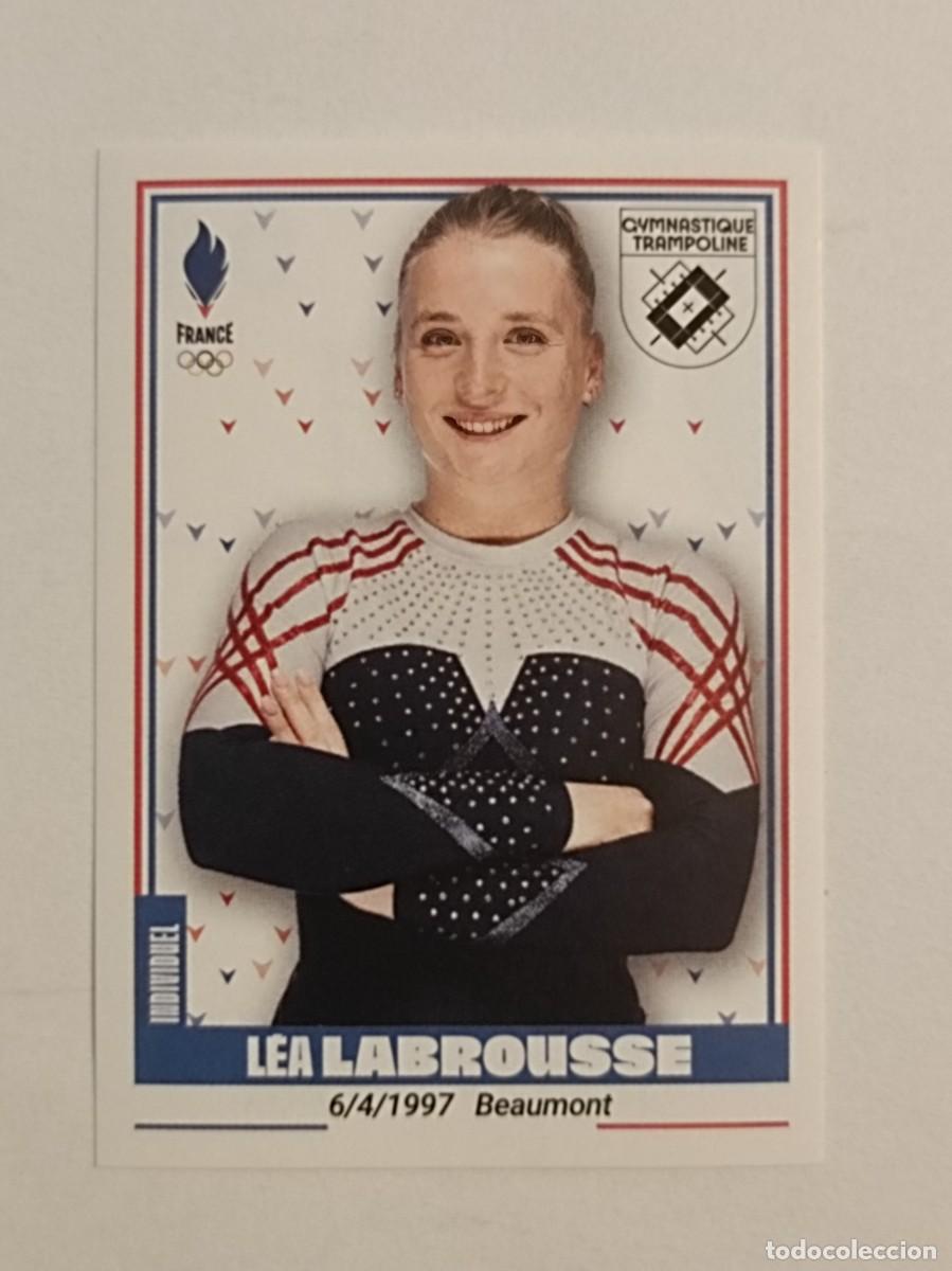 Coleccionismo deportivo: #64 LABROUSSE (GIMNASIA TRAMPOLIN) OFICIAL EQUIPO FRANCIA JUEGOS OLIMPICOS PARIS 2024 PANINI