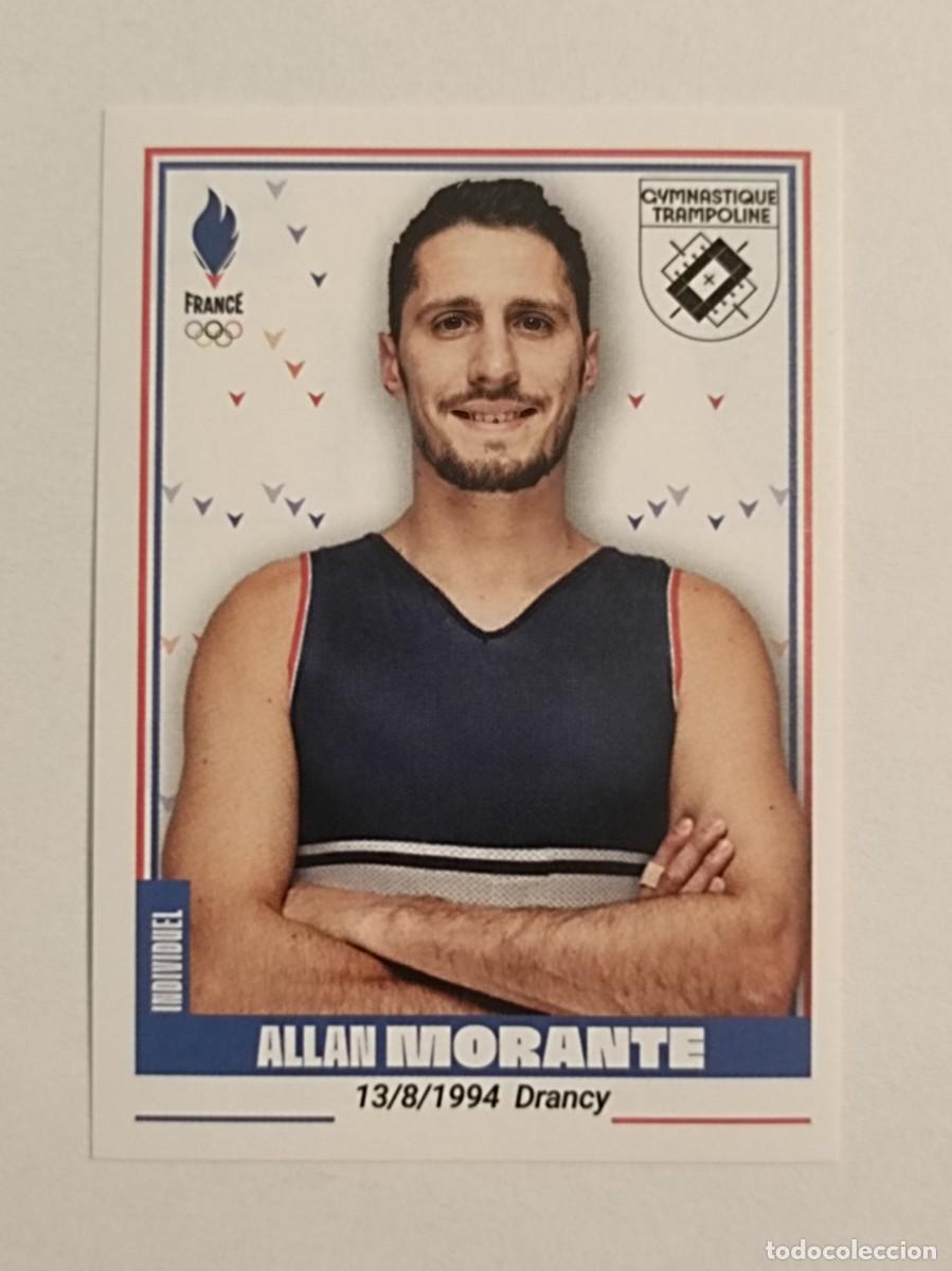 Coleccionismo deportivo: #65 MORANTE (GIMNASIA TRAMPOLIN) OFICIAL EQUIPO FRANCIA JUEGOS OLIMPICOS PARIS 2024 PANINI