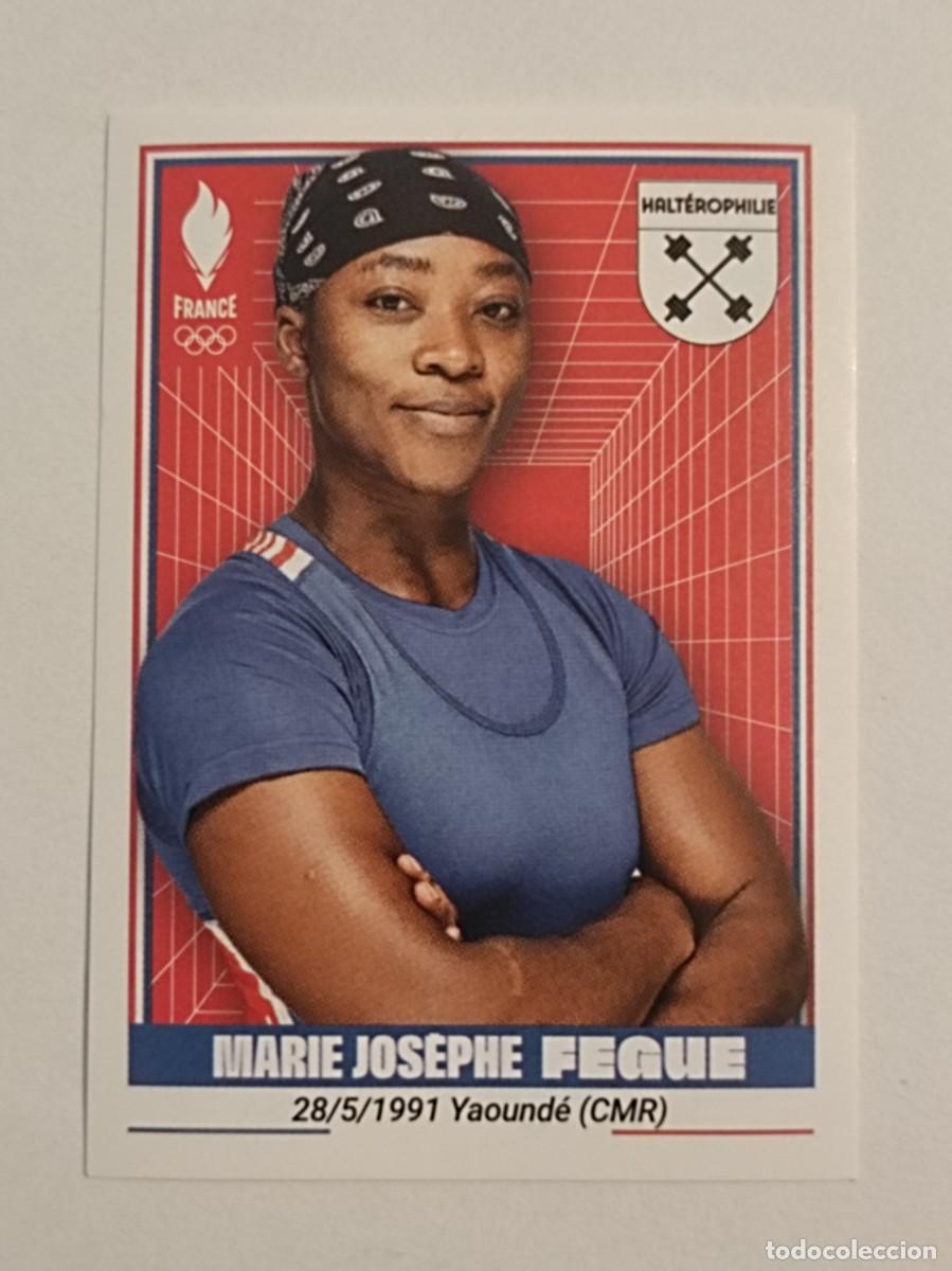 Coleccionismo deportivo: #66 FEGUE (HALTEROFILIA) OFICIAL EQUIPO FRANCIA JUEGOS OLIMPICOS PARIS 2024 PANINI