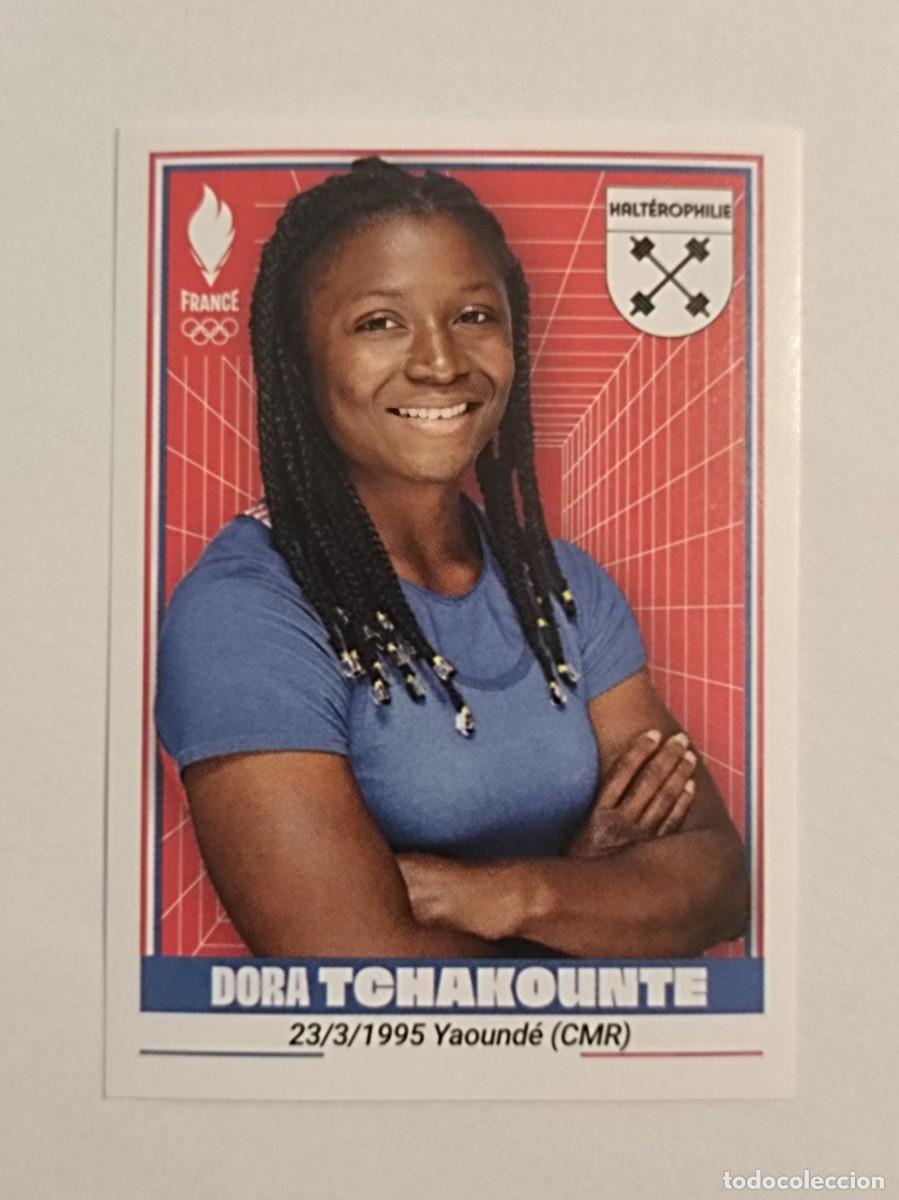 Coleccionismo deportivo: #67 TCHAKOUNTE (HALTEROFILIA) OFICIAL EQUIPO FRANCIA JUEGOS OLIMPICOS PARIS 2024 PANINI