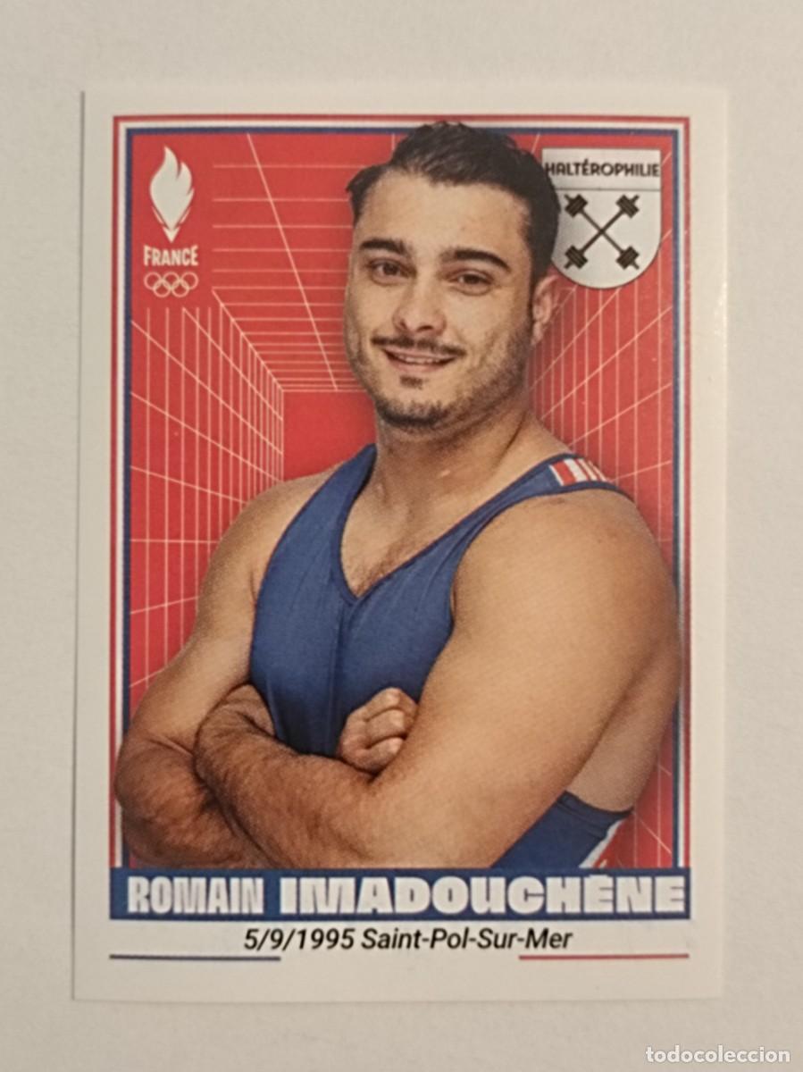 Coleccionismo deportivo: #69 IMADOUCHENE (HALTEROFILIA) OFICIAL EQUIPO FRANCIA JUEGOS OLIMPICOS PARIS 2024 PANINI