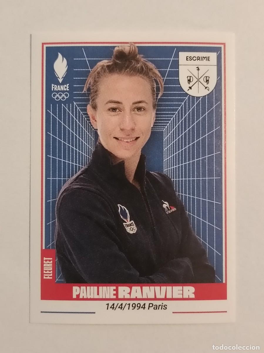Coleccionismo deportivo: #72 RANVIER (ESGRIMA) OFICIAL EQUIPO FRANCIA JUEGOS OLIMPICOS PARIS 2024 PANINI