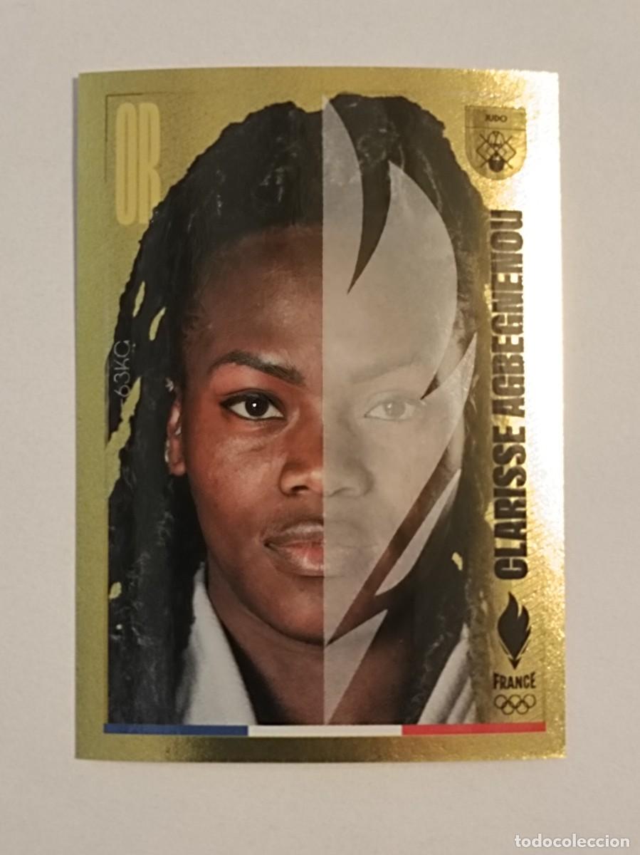 Coleccionismo deportivo: #76 AGBEGNENOU (JUDO) OFICIAL EQUIPO FRANCIA JUEGOS OLIMPICOS PARIS 2024 PANINI