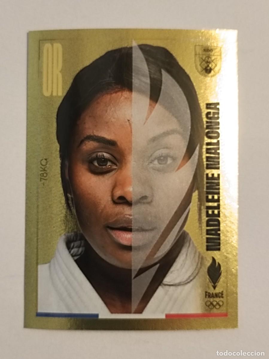 Coleccionismo deportivo: #80 MALONGA (JUDO) OFICIAL EQUIPO FRANCIA JUEGOS OLIMPICOS PARIS 2024 PANINI