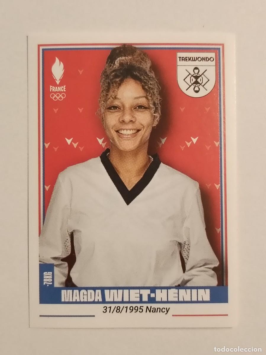Coleccionismo deportivo: #87 WIET-HENIN (TAEKWONDO) OFICIAL EQUIPO FRANCIA JUEGOS OLIMPICOS PARIS 2024 PANINI
