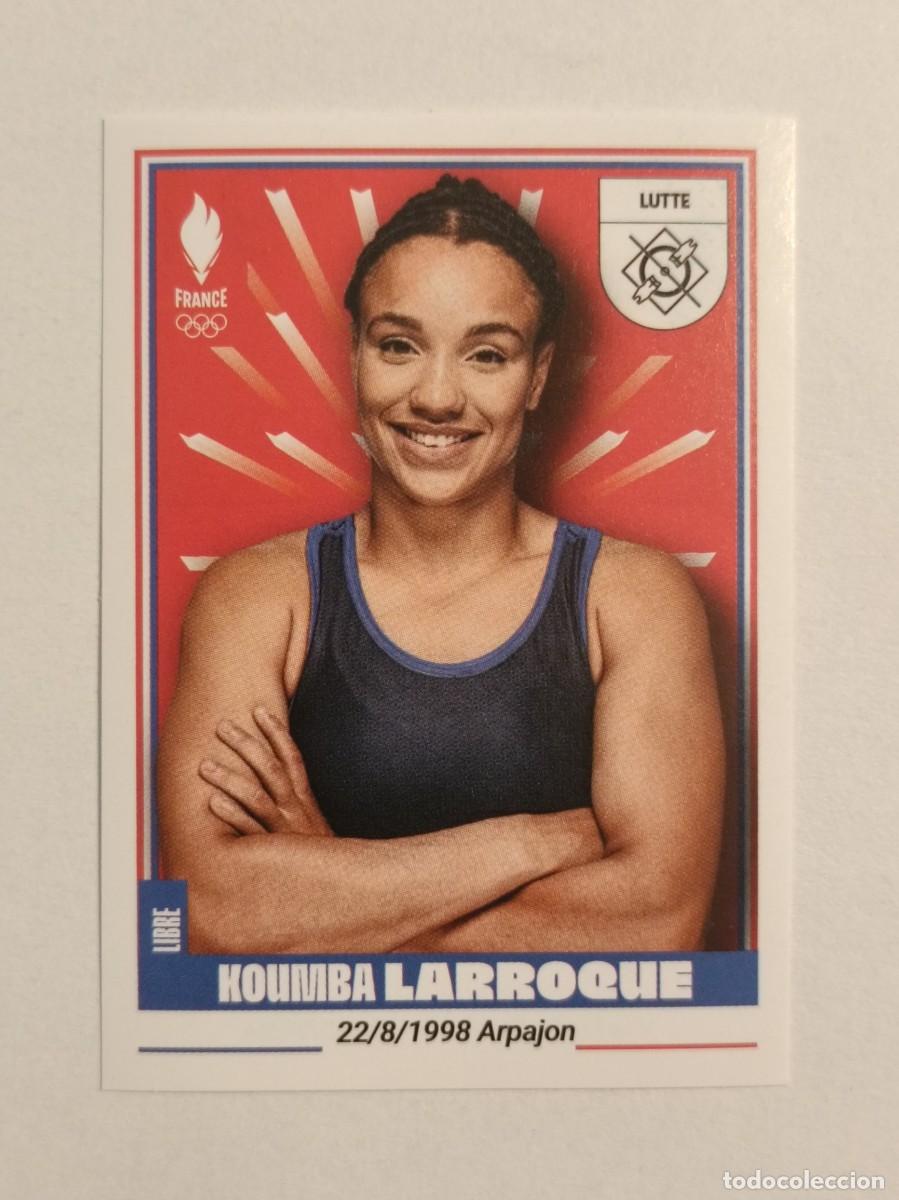 Sports collectibles: #91 LARROQUE (LUCHA) OFICIAL EQUIPO FRANCIA JUEGOS OLIMPICOS PARIS 2024 PANINI