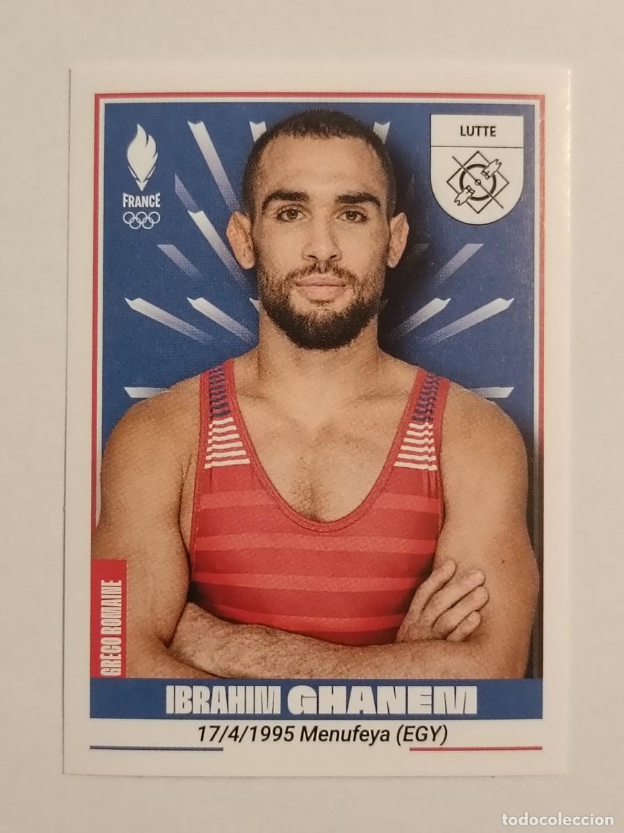 Sports collectibles: #92 GHANEM (LUCHA) OFICIAL EQUIPO FRANCIA JUEGOS OLIMPICOS PARIS 2024 PANINI