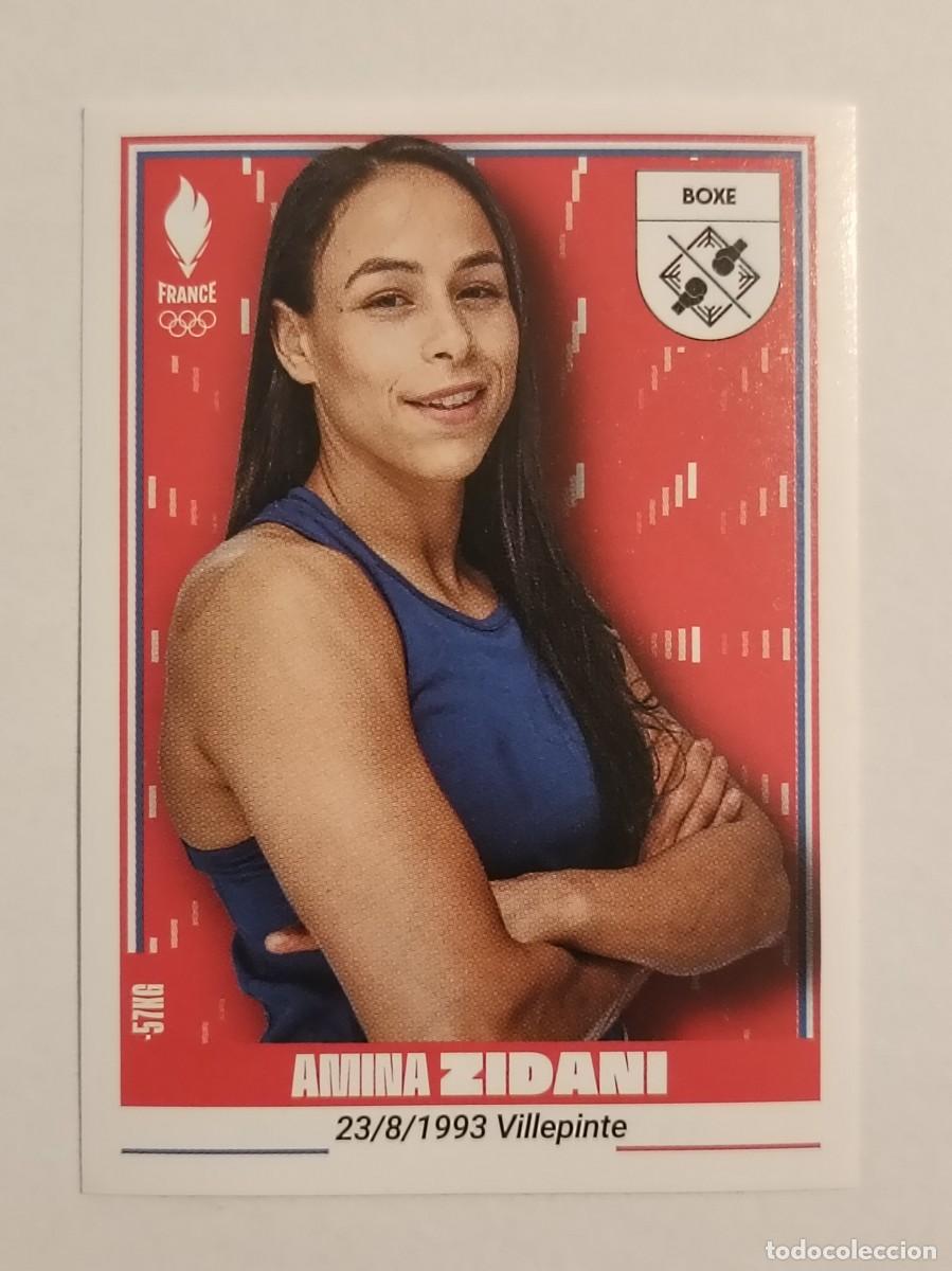 Coleccionismo deportivo: #96 ZIDANI (BOXEO) OFICIAL EQUIPO FRANCIA JUEGOS OLIMPICOS PARIS 2024 PANINI