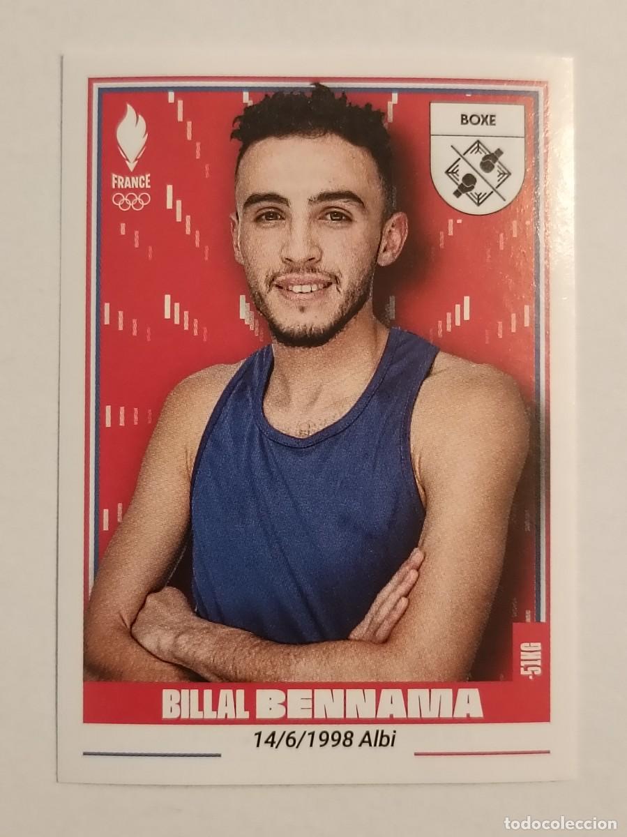 Coleccionismo deportivo: #97 BENNAMA (BOXEO) OFICIAL EQUIPO FRANCIA JUEGOS OLIMPICOS PARIS 2024 PANINI