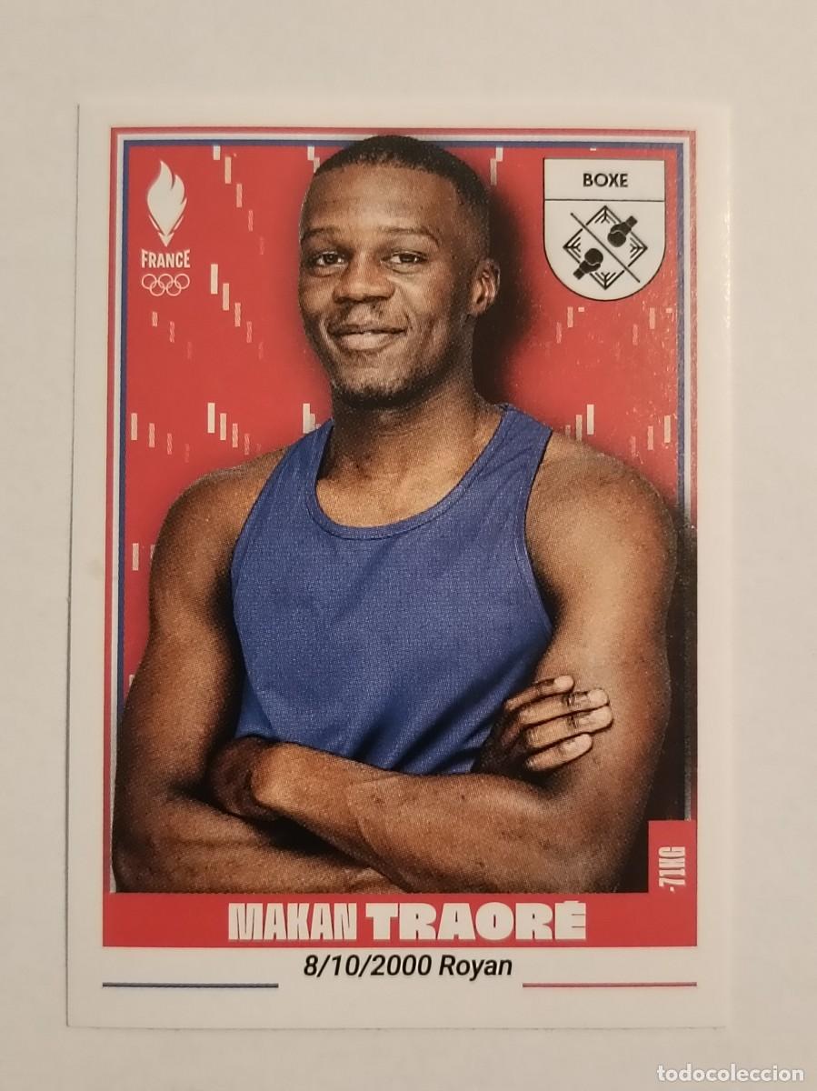 Coleccionismo deportivo: #99 TRAORE (BOXEO) OFICIAL EQUIPO FRANCIA JUEGOS OLIMPICOS PARIS 2024 PANINI