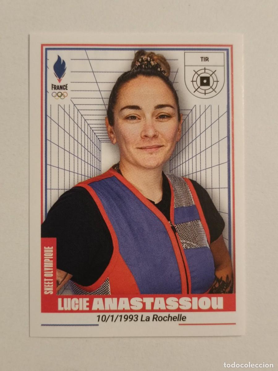 Coleccionismo deportivo: #100 ANASTASSIOU (TIRO) OFICIAL EQUIPO FRANCIA JUEGOS OLIMPICOS PARIS 2024 PANINI