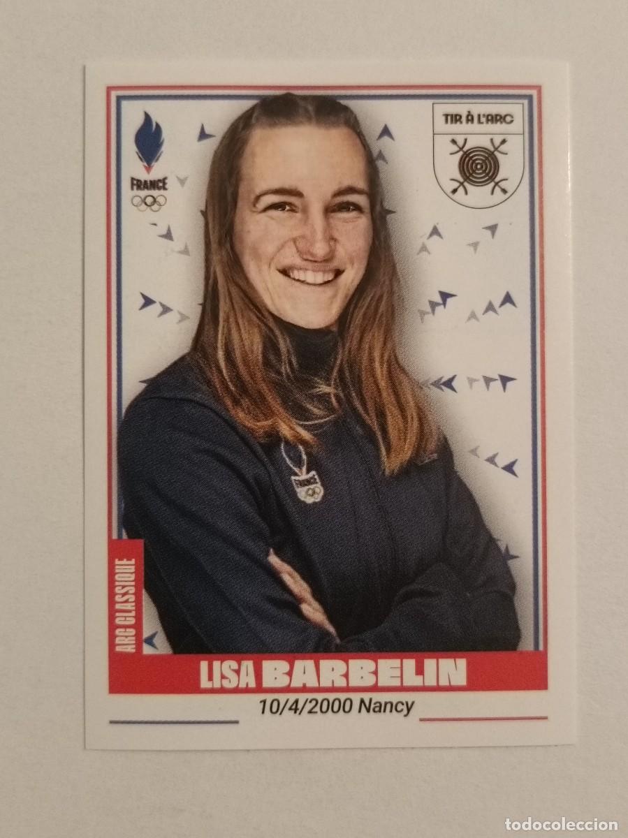 Coleccionismo deportivo: #108 BARBELIN (TIRO CON ARCO) OFICIAL EQUIPO FRANCIA JUEGOS OLIMPICOS PARIS 2024 PANINI