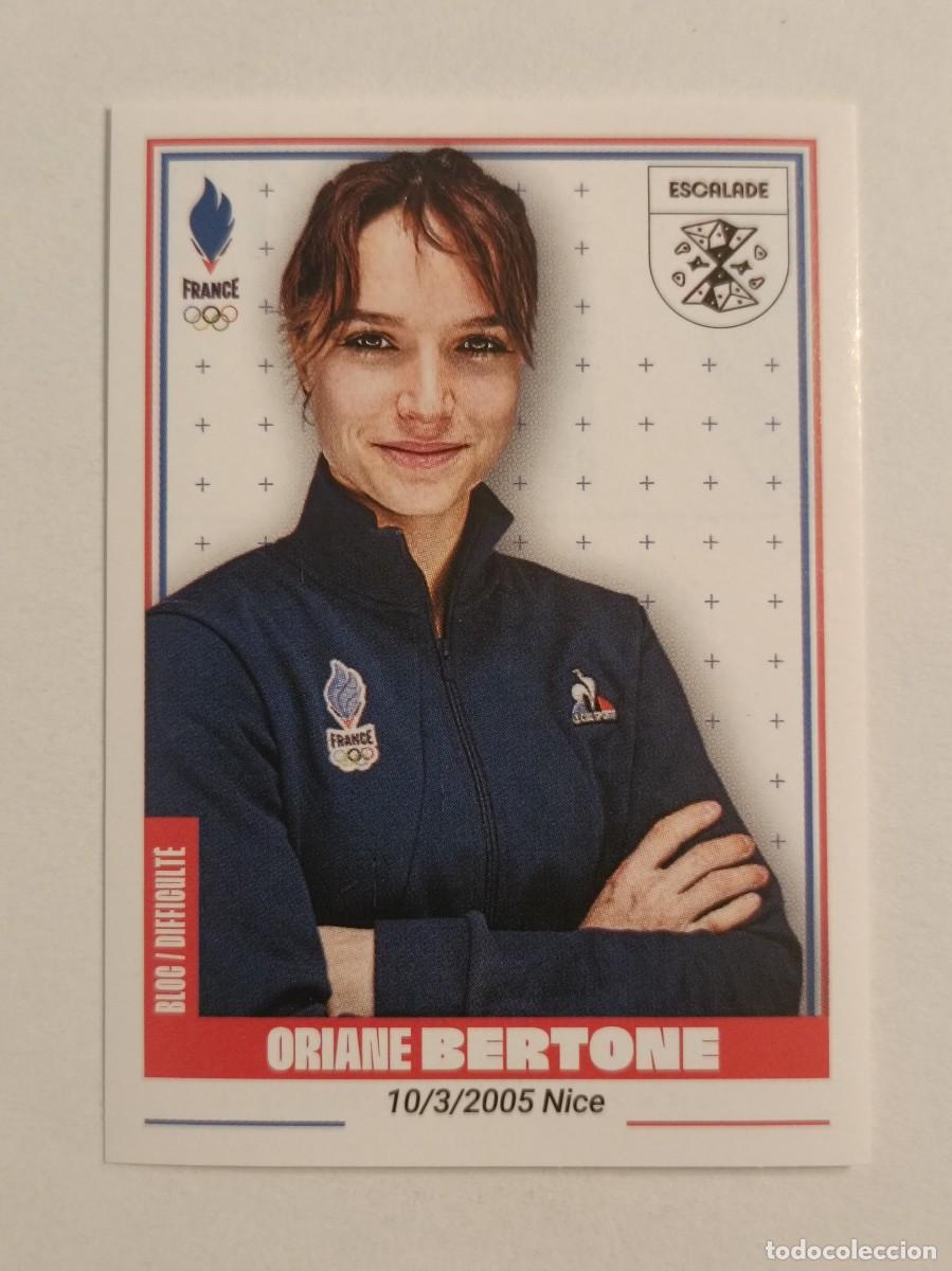 Coleccionismo deportivo: #118 BERTONE (ESCALADA) OFICIAL EQUIPO FRANCIA JUEGOS OLIMPICOS PARIS 2024 PANINI