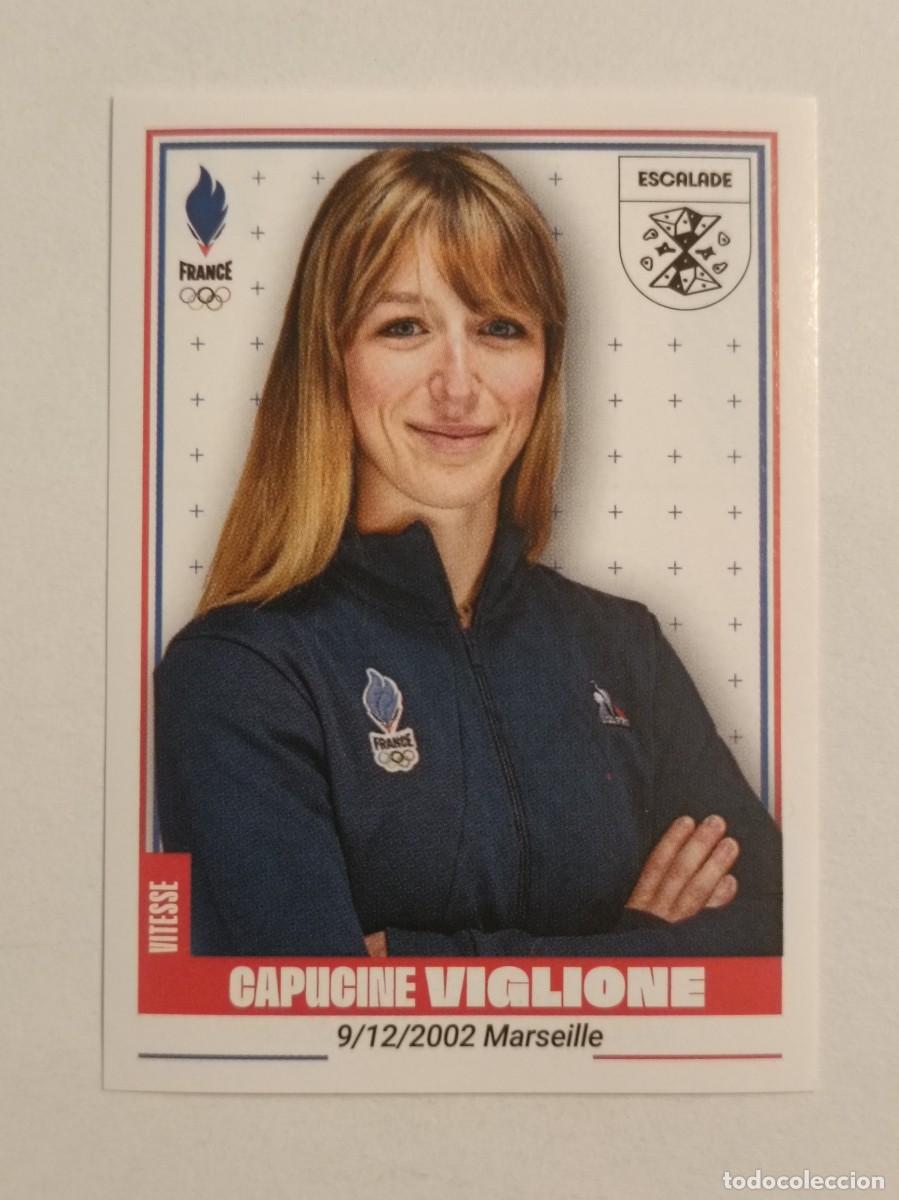 Coleccionismo deportivo: #119 VIGLIONE (ESCALADA) OFICIAL EQUIPO FRANCIA JUEGOS OLIMPICOS PARIS 2024 PANINI
