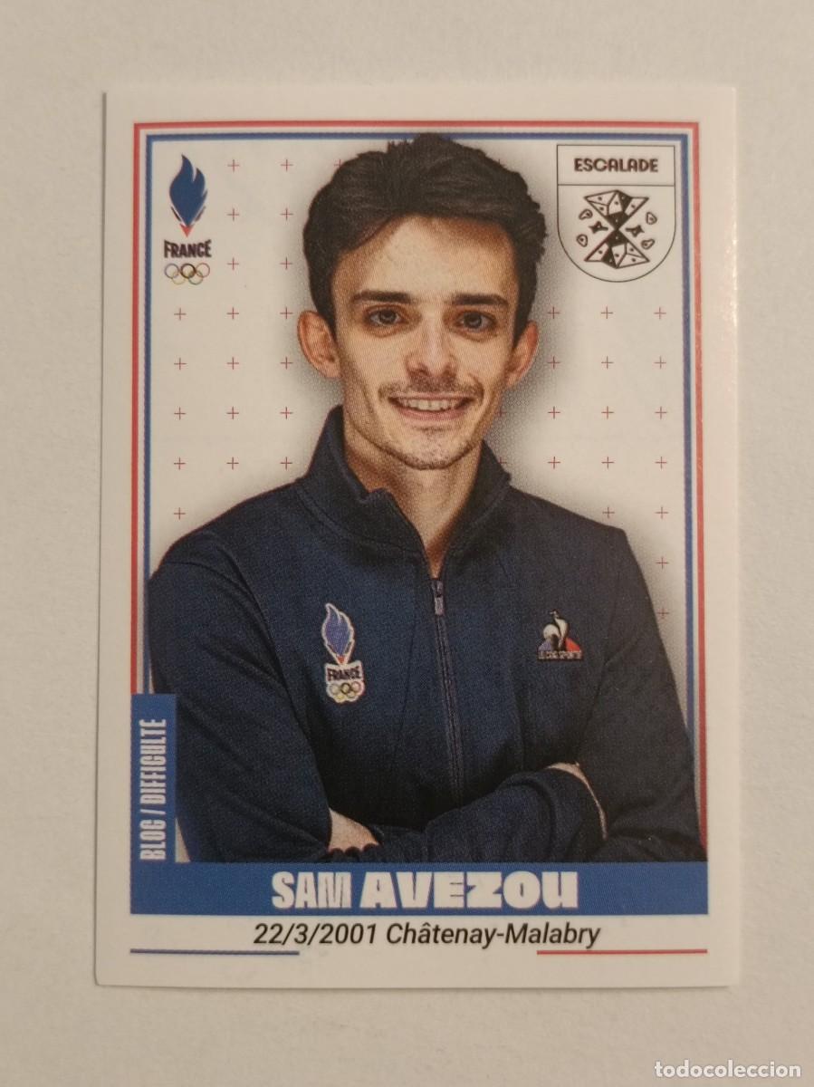 Colecionismo desportivo: #120 AVEZOU (ESCALADA) OFICIAL EQUIPO FRANCIA JUEGOS OLIMPICOS PARIS 2024 PANINI