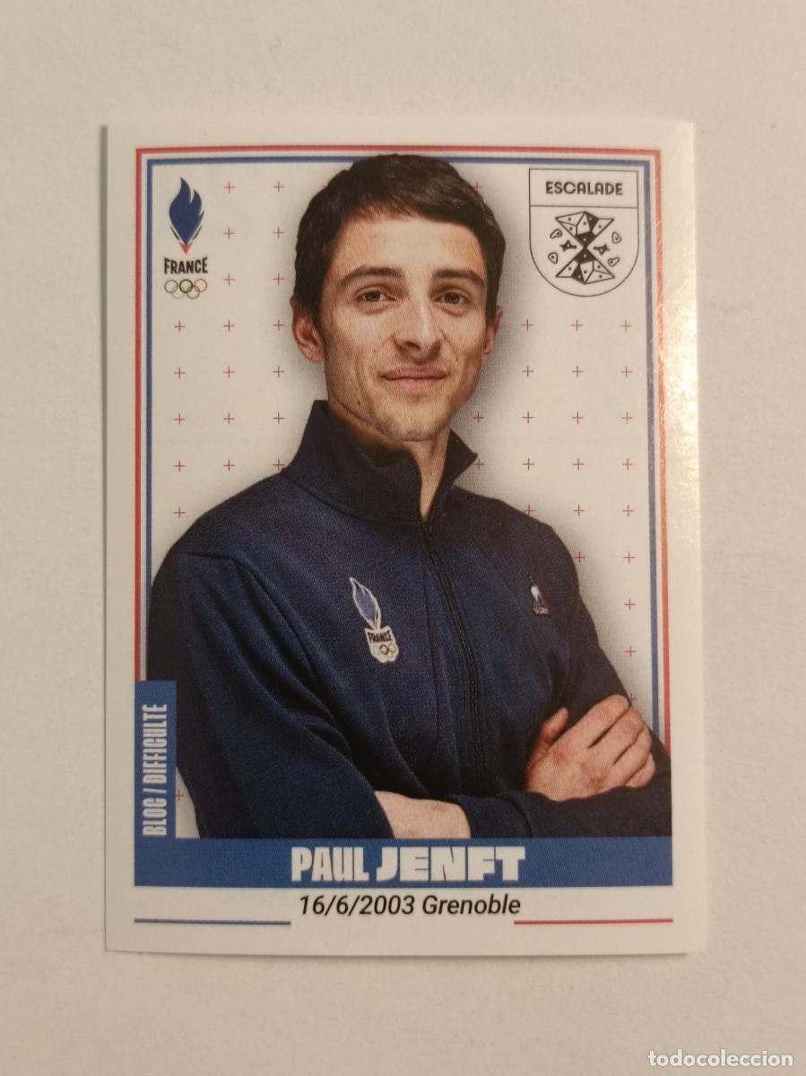 Coleccionismo deportivo: #121 JENFT (ESCALADA) OFICIAL EQUIPO FRANCIA JUEGOS OLIMPICOS PARIS 2024 PANINI