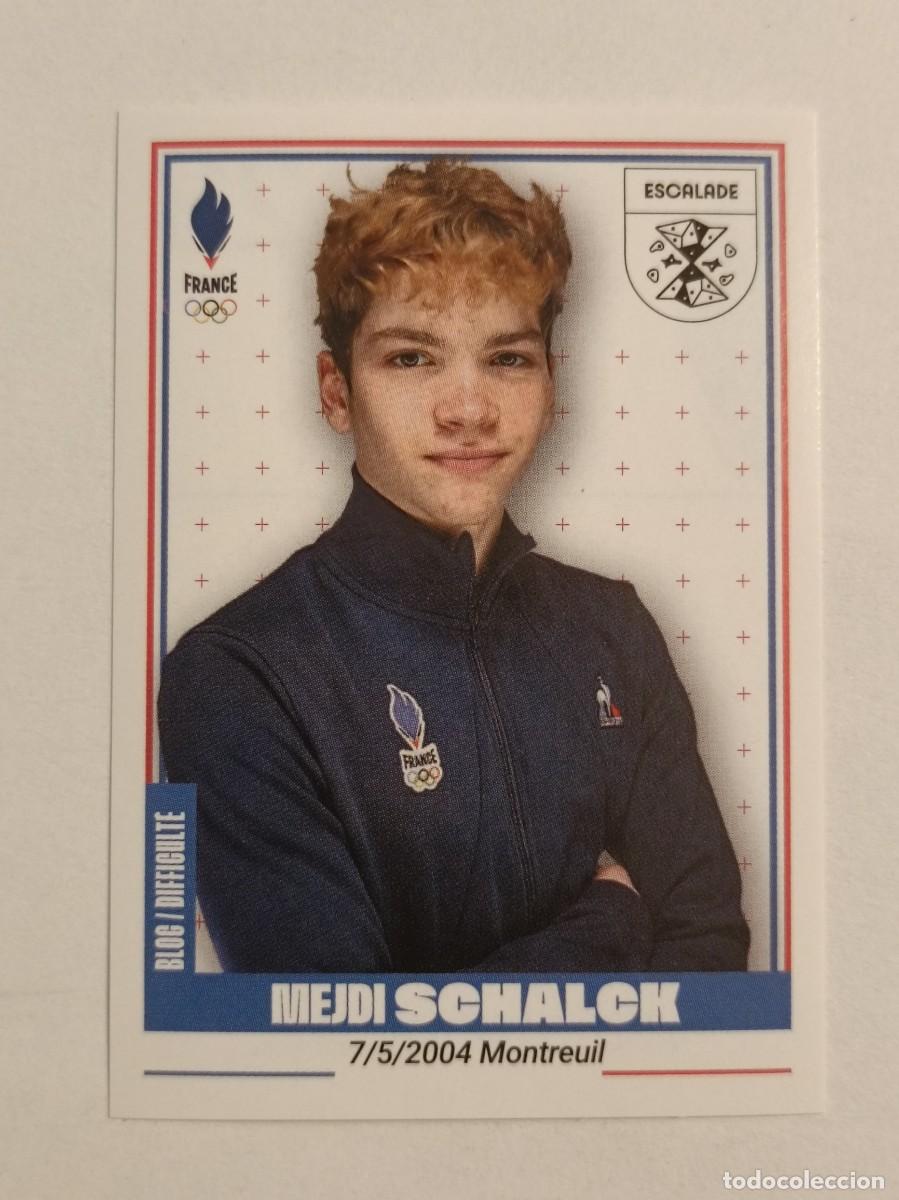 Coleccionismo deportivo: #123 SCHALCK (ESCALADA) OFICIAL EQUIPO FRANCIA JUEGOS OLIMPICOS PARIS 2024 PANINI