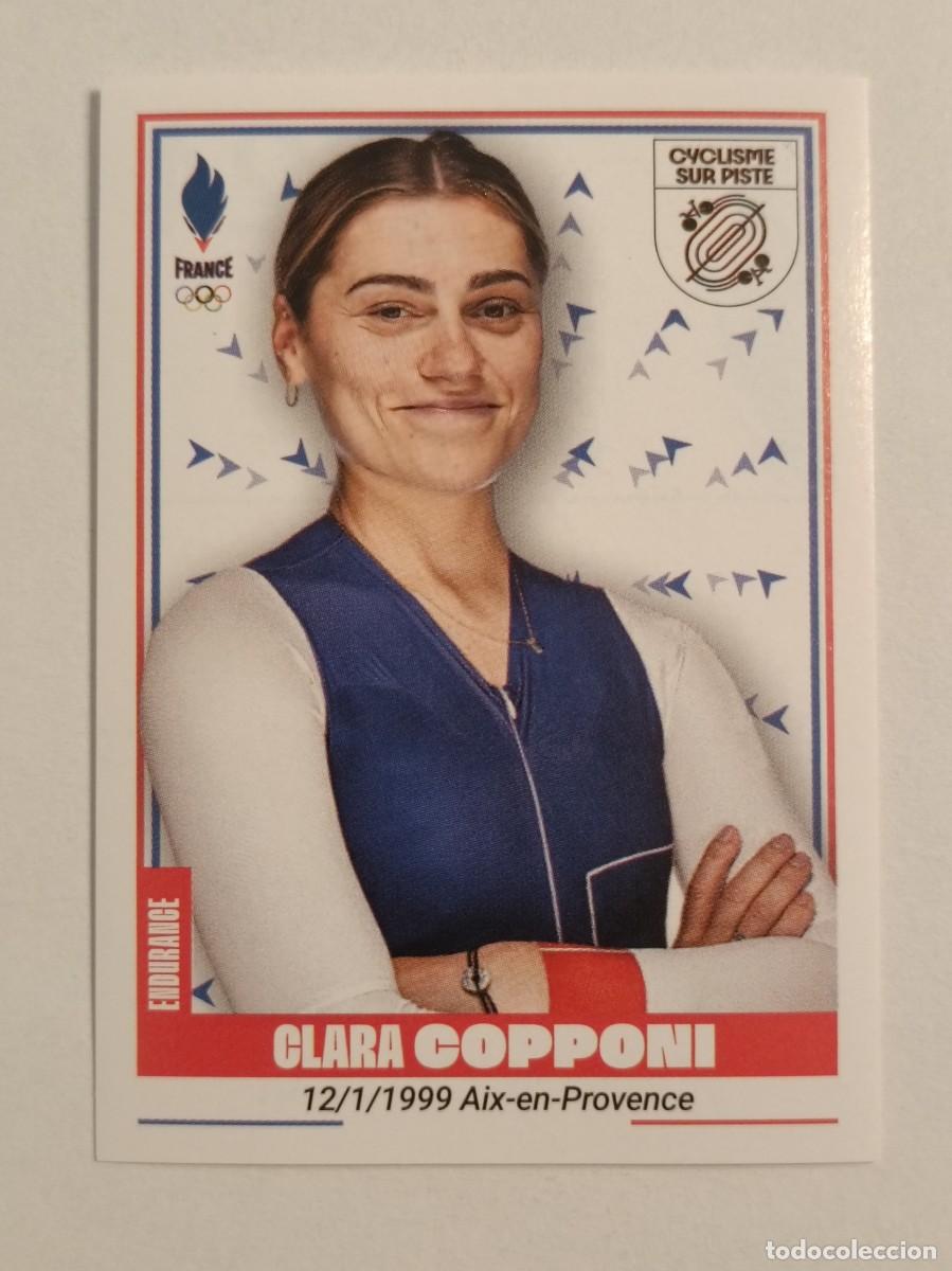 Coleccionismo deportivo: #124 COPPONI (CICLISMO EN PISTA) OFICIAL EQUIPO FRANCIA JUEGOS OLIMPICOS PARIS 2024 PANINI