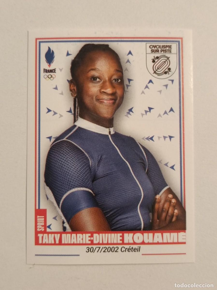 Coleccionismo deportivo: #126 KOUAME (CICLISMO EN PISTA) OFICIAL EQUIPO FRANCIA JUEGOS OLIMPICOS PARIS 2024 PANINI