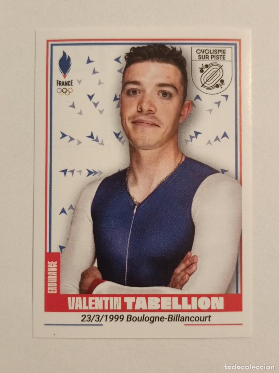 Coleccionismo deportivo: #128 TABELLION (CICLISMO EN PISTA) OFICIAL EQUIPO FRANCIA JUEGOS OLIMPICOS PARIS 2024 PANINI