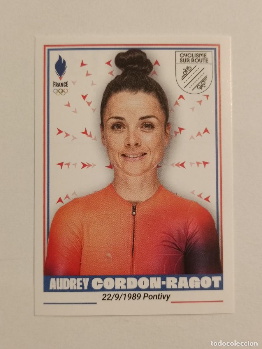 Coleccionismo deportivo: #130 GORDON-RAGOT (CICLISMO EN RUTA) OFICIAL EQUIPO FRANCIA JUEGOS OLIMPICOS PARIS 2024 PANINI