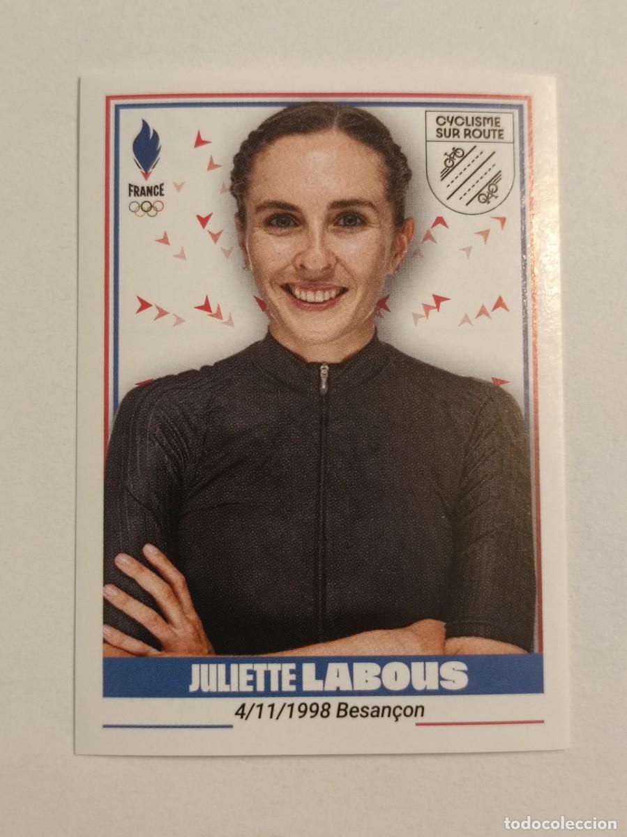 Coleccionismo deportivo: #131 LABOUS (CICLISMO EN RUTA) OFICIAL EQUIPO FRANCIA JUEGOS OLIMPICOS PARIS 2024 PANINI