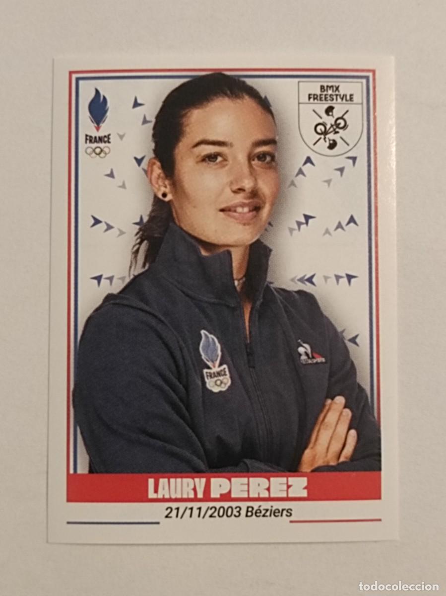 Sammelleidenschaft Sport: #133 PEREZ (BMX FREESTYLE) OFICIAL EQUIPO FRANCIA JUEGOS OLIMPICOS PARIS 2024 PANINI