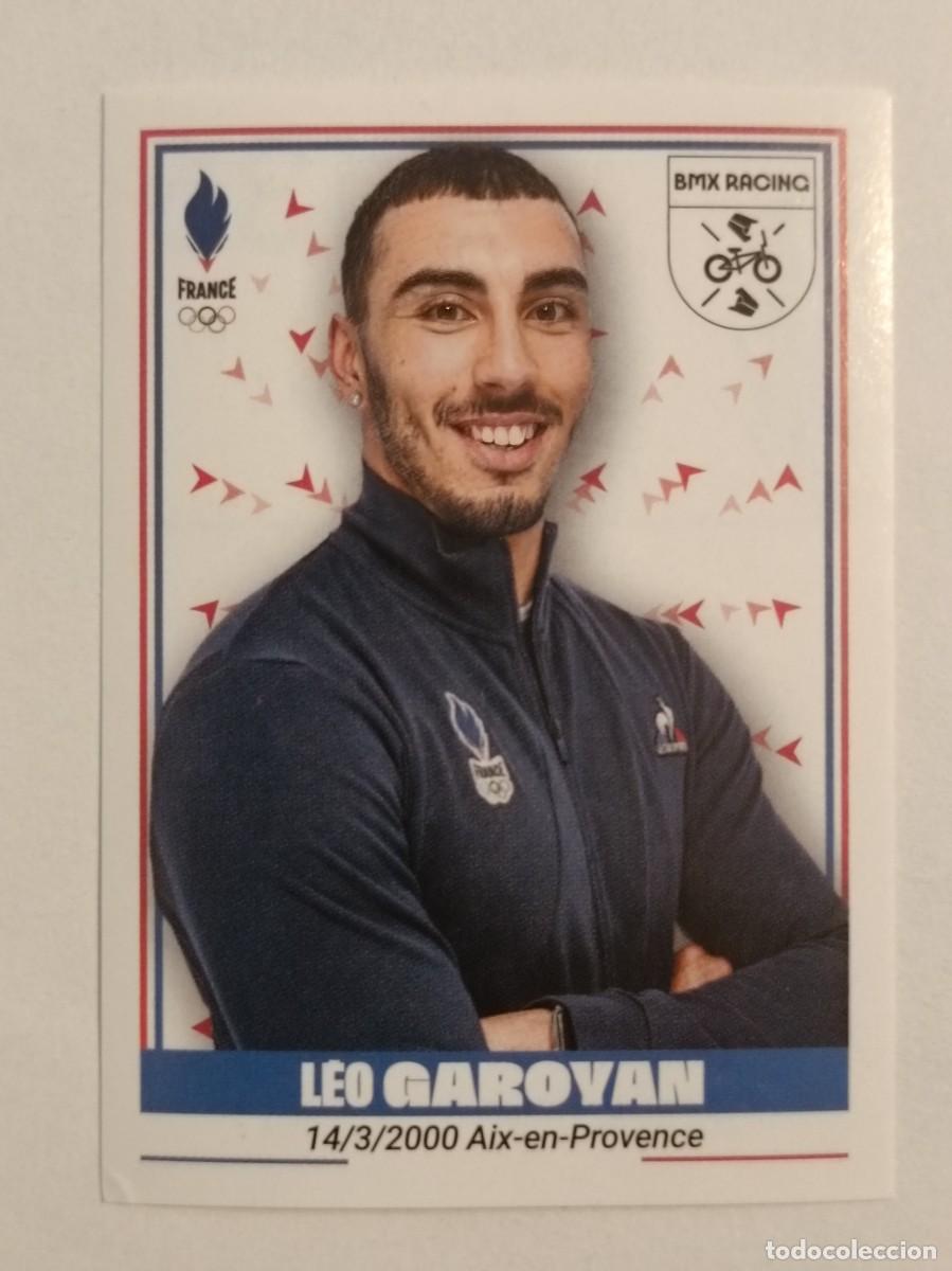 Coleccionismo deportivo: #136 GAROYAN (BMX CARRERA) OFICIAL EQUIPO FRANCIA JUEGOS OLIMPICOS PARIS 2024 PANINI