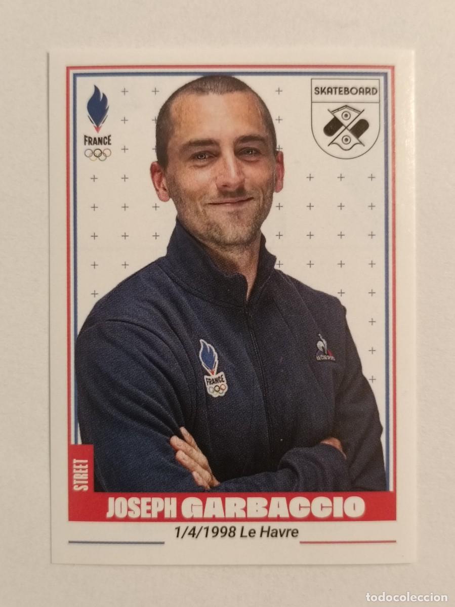 Sammelleidenschaft Sport: #141 GARBACCIO (SKATEBOARD) OFICIAL EQUIPO FRANCIA JUEGOS OLIMPICOS PARIS 2024 PANINI