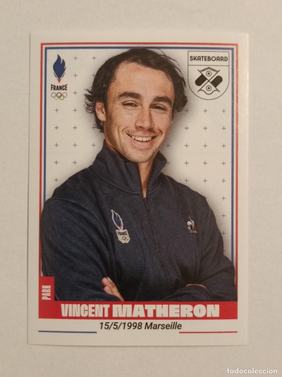 Sammelleidenschaft Sport: #142 MATHERON (SKATEBOARD) OFICIAL EQUIPO FRANCIA JUEGOS OLIMPICOS PARIS 2024 PANINI