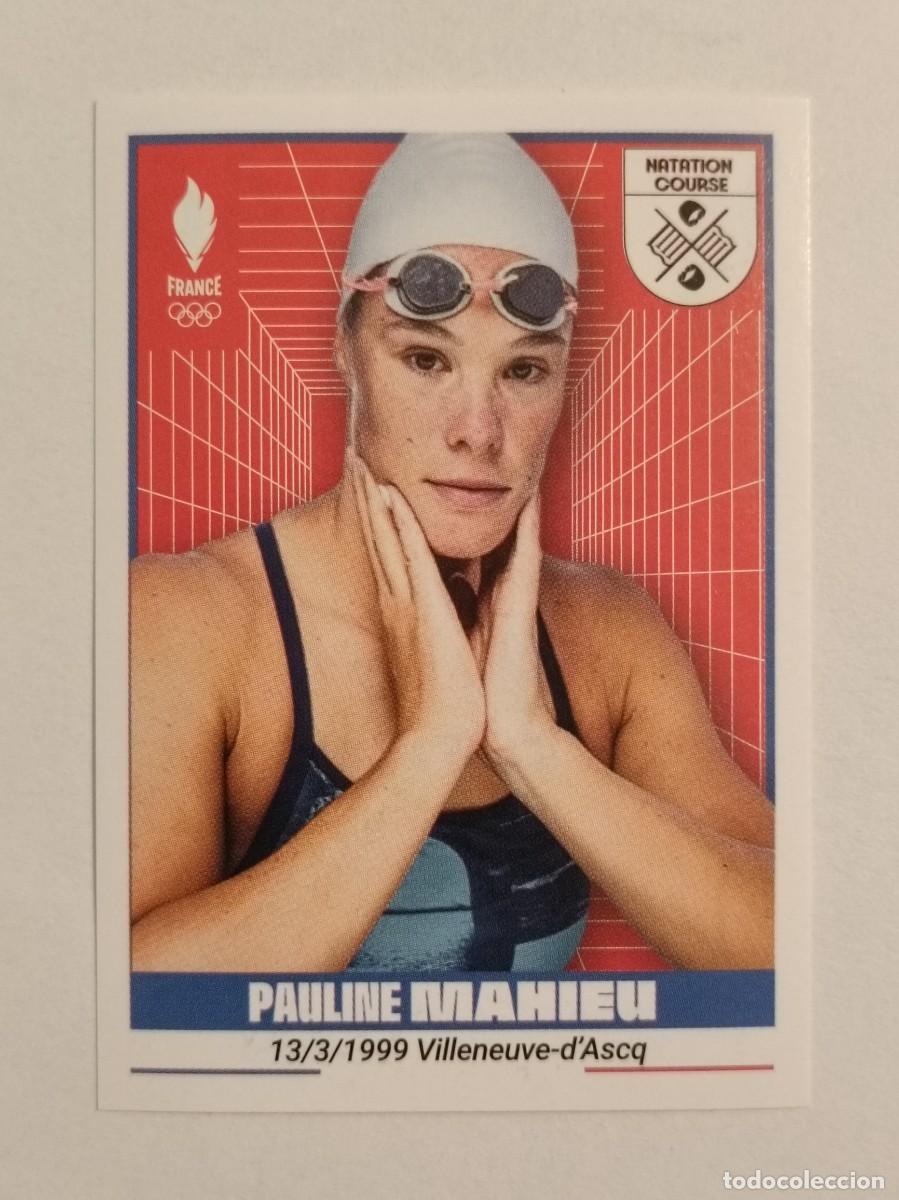 Sammelleidenschaft Sport: #146 MAHIEU (NATACION) OFICIAL EQUIPO FRANCIA JUEGOS OLIMPICOS PARIS 2024 PANINI