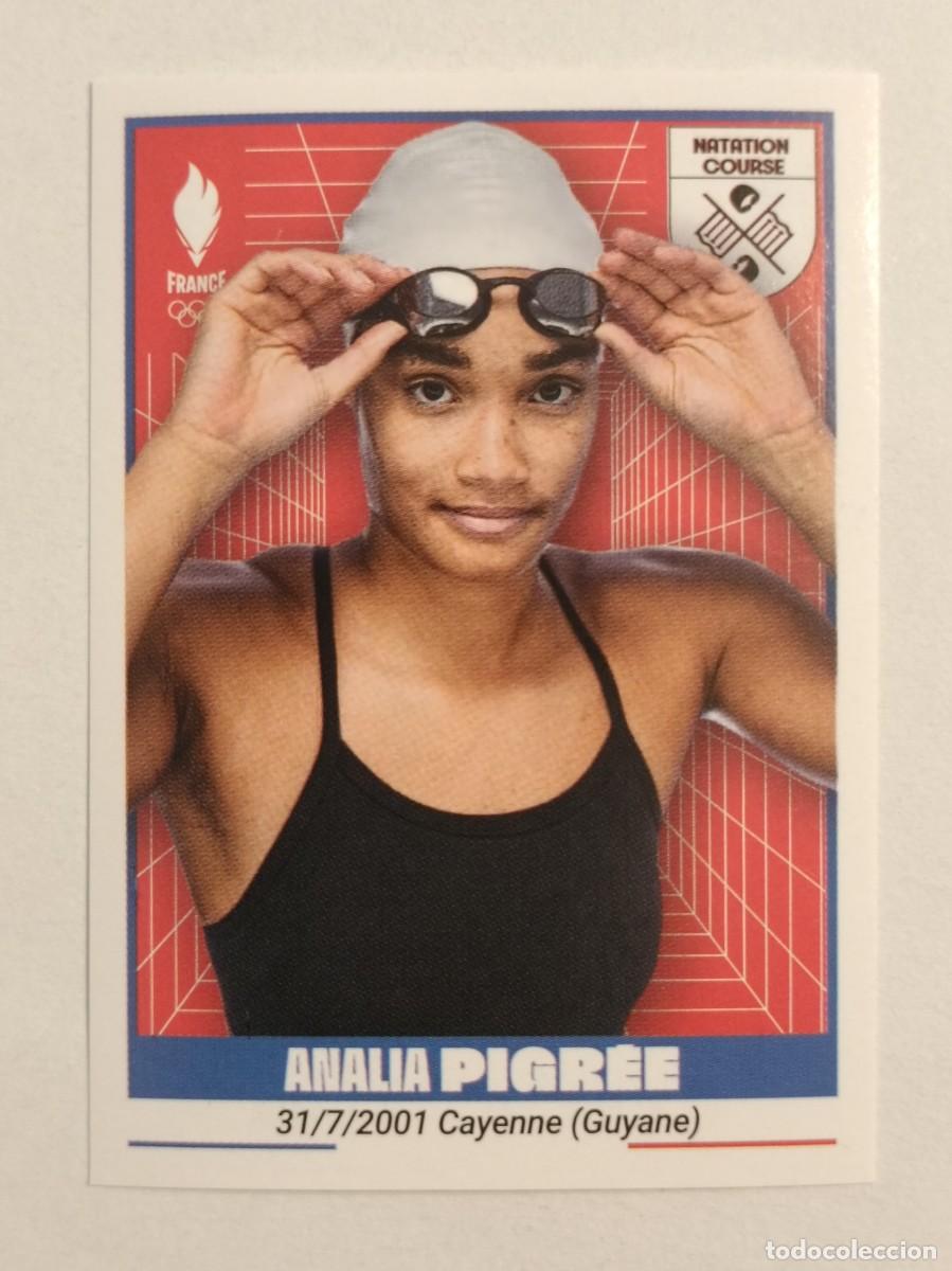 Coleccionismo deportivo: #147 PIGREE (NATACION) OFICIAL EQUIPO FRANCIA JUEGOS OLIMPICOS PARIS 2024 PANINI