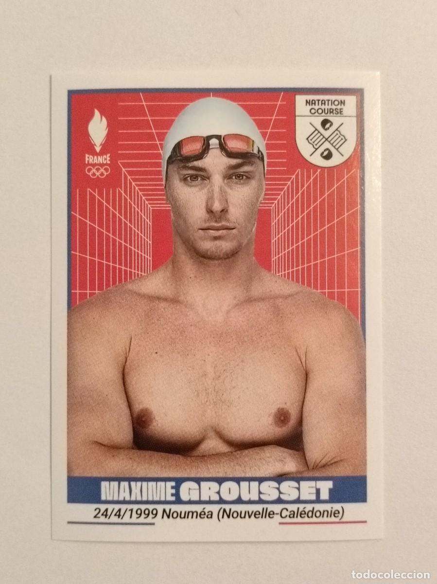 Coleccionismo deportivo: #149 GROUSSET (NATACION) OFICIAL EQUIPO FRANCIA JUEGOS OLIMPICOS PARIS 2024 PANINI