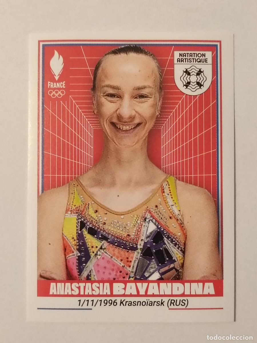Colecionismo desportivo: #154 BAYANDINA (NATACION SINCRONIZADA) OFICIAL EQUIPO FRANCIA JUEGOS OLIMPICOS PARIS 2024 PANINI