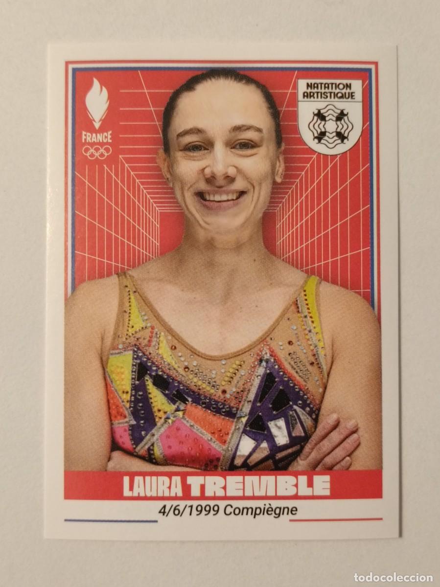 Colecionismo desportivo: #157 L. TREMBLE (NATACION SINCRONIZADA) OFICIAL EQUIPO FRANCIA JUEGOS OLIMPICOS PARIS 2024 PANINI