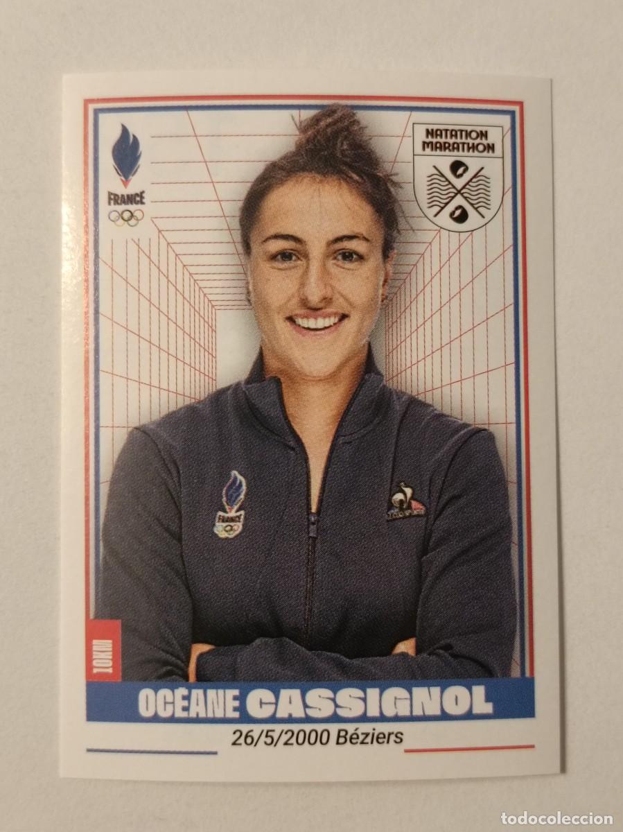 Sports collectibles: #158 CASSIGNOL (NATACION SINCRONIZADA) OFICIAL EQUIPO FRANCIA JUEGOS OLIMPICOS PARIS 2024 PANINI