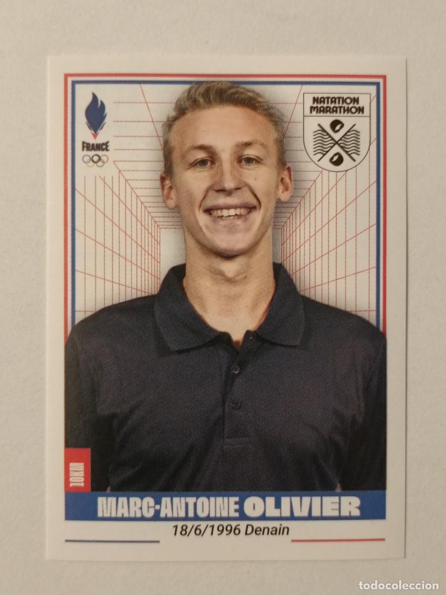 Sports collectibles: #159 OLIVIER (NATACION SINCRONIZADA) OFICIAL EQUIPO FRANCIA JUEGOS OLIMPICOS PARIS 2024 PANINI