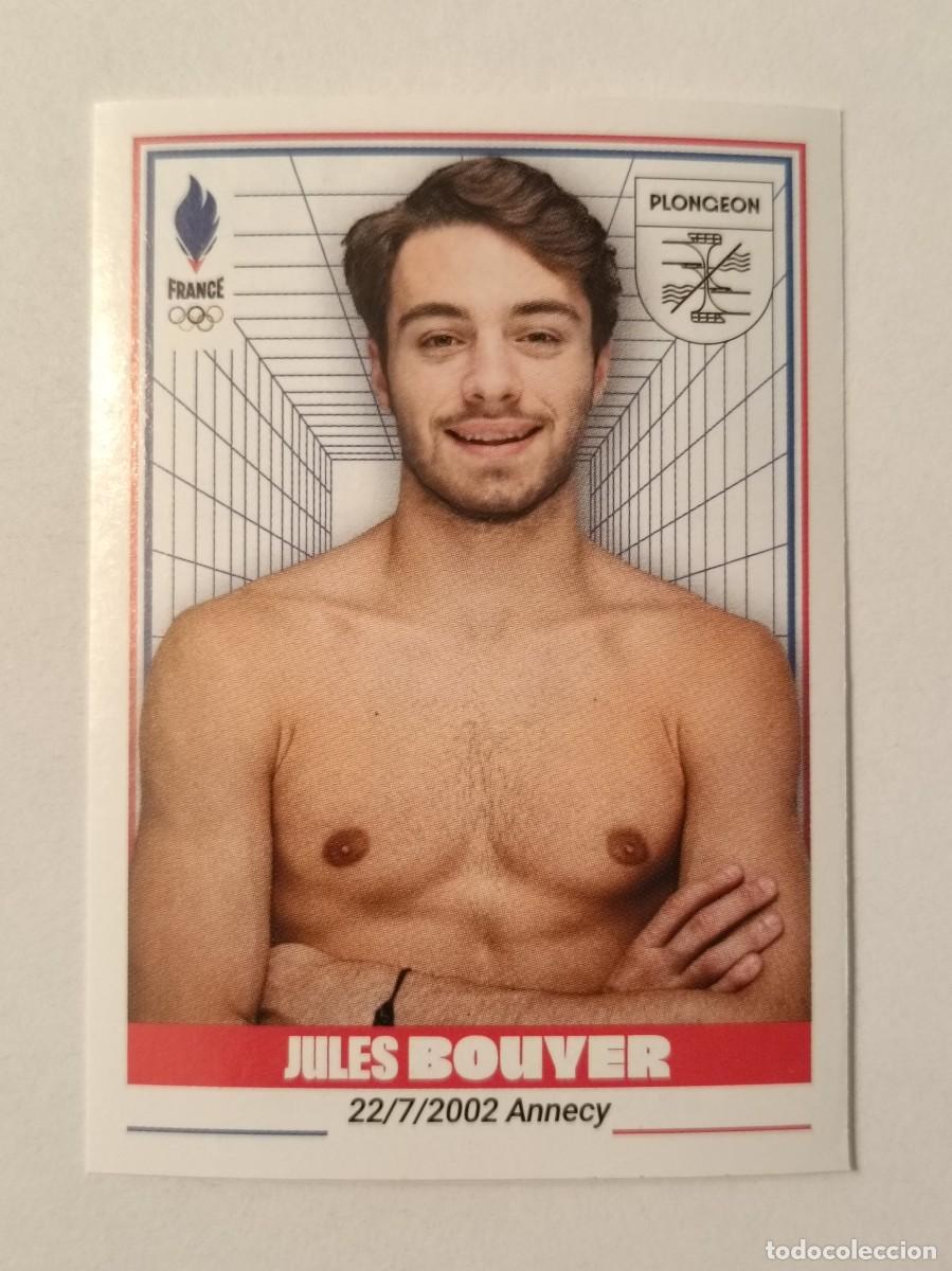 Coleccionismo deportivo: #162 BOUYER (SALTO DE TRAMPOLIN) OFICIAL EQUIPO FRANCIA JUEGOS OLIMPICOS PARIS 2024 PANINI