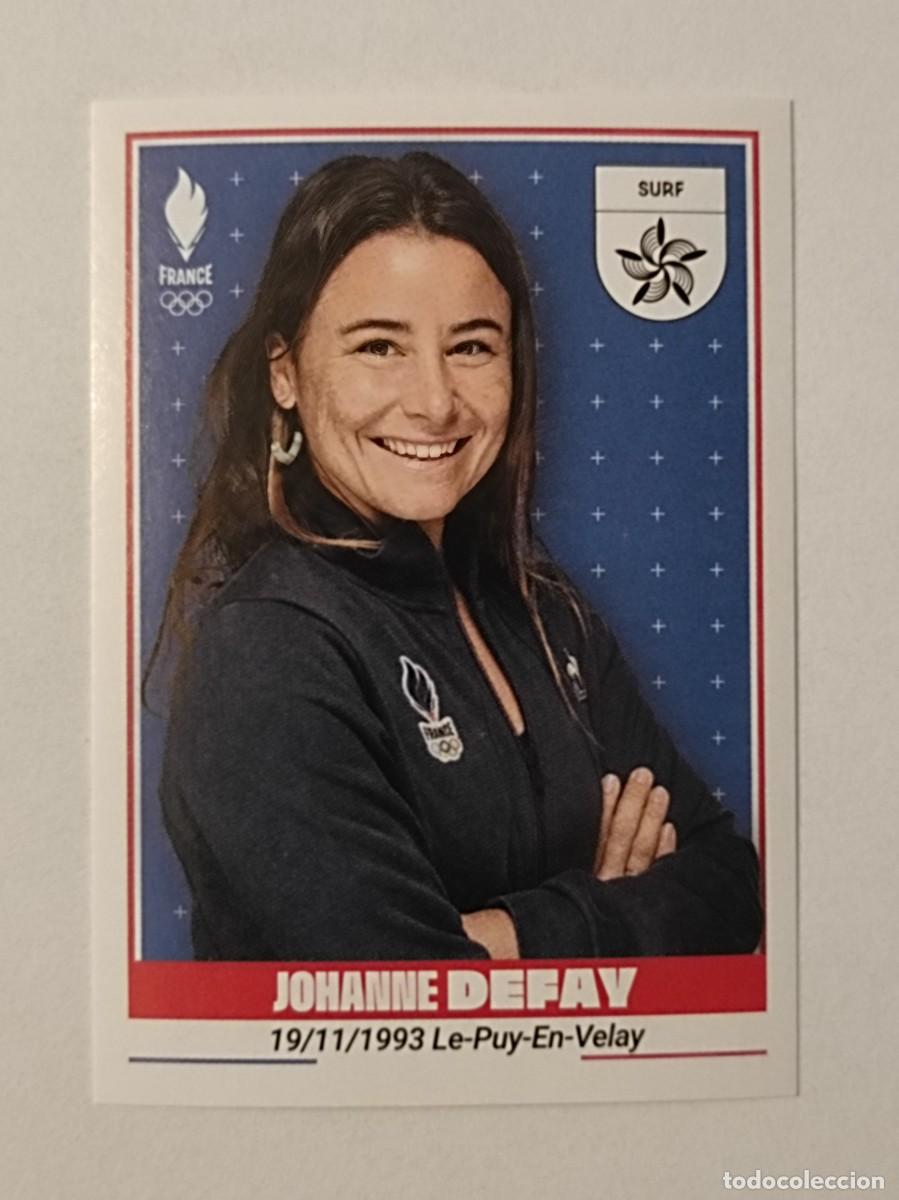 Coleccionismo deportivo: #164 DEFAY (SURF) OFICIAL EQUIPO FRANCIA JUEGOS OLIMPICOS PARIS 2024 PANINI
