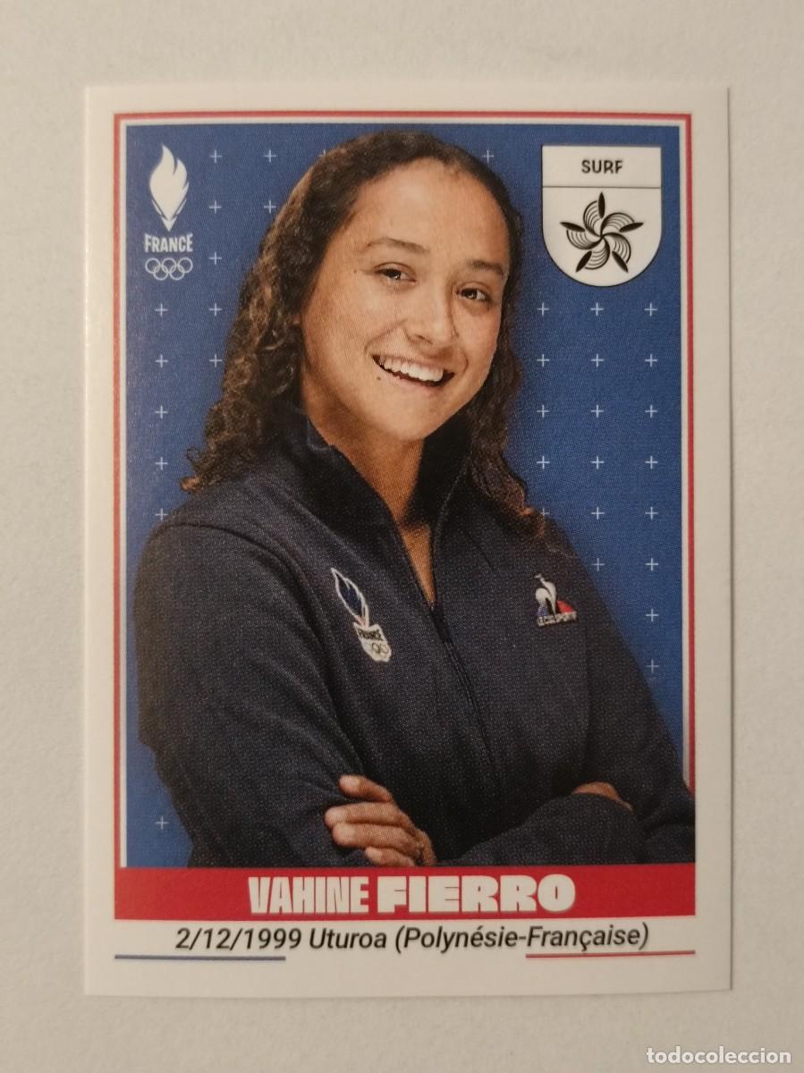 Coleccionismo deportivo: #165 FIERRO (SURF) OFICIAL EQUIPO FRANCIA JUEGOS OLIMPICOS PARIS 2024 PANINI