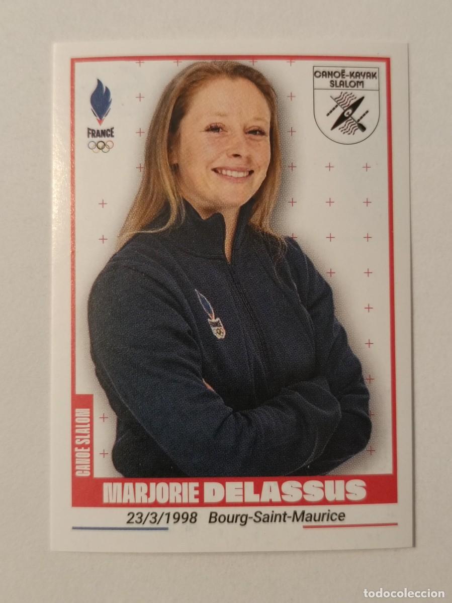 Coleccionismo deportivo: #166 DELASSUS (CANOA-KAYAK) OFICIAL EQUIPO FRANCIA JUEGOS OLIMPICOS PARIS 2024 PANINI