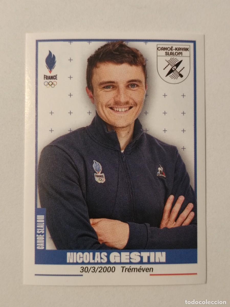 Coleccionismo deportivo: #168 GESTIN (CANOA-KAYAK) OFICIAL EQUIPO FRANCIA JUEGOS OLIMPICOS PARIS 2024 PANINI
